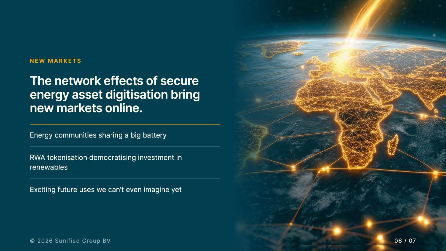 Slide 6, New Markets